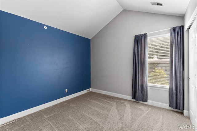 84 Timber Creek Dr Unit 8D, Ofallon, MO 63368 - carpeted empty room with lofted ceiling and baseboards