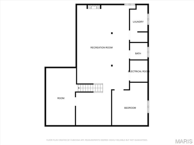 10710 Winthrop Ct, Saint Louis, MO 63123 - view of room layout
