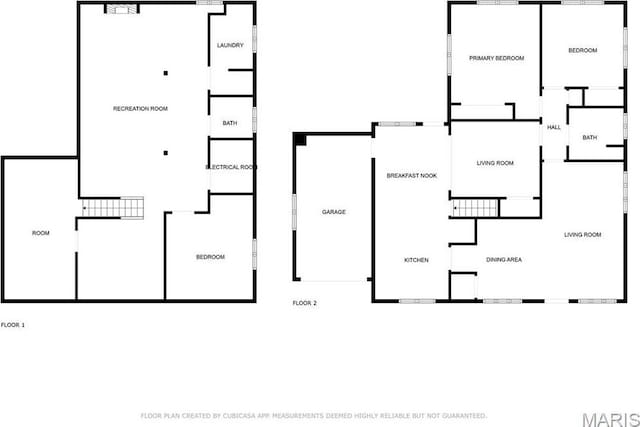 10710 Winthrop Ct, Saint Louis, MO 63123 - view of room layout