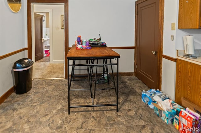 113 Orchard Dr, Belleville, IL 62221 - dining space with baseboards