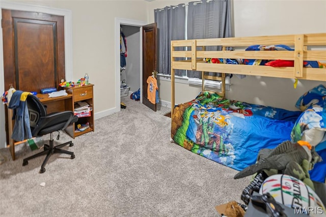 113 Orchard Dr, Belleville, IL 62221 - carpeted bedroom featuring baseboards