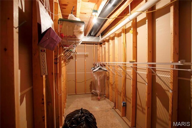 1014 Pine St, Sikeston, MO 63801 - view of unfinished basement