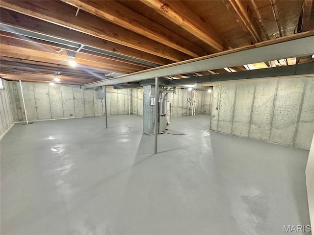 2944 Advance Dr, Florissant, MO 63031 - view of unfinished basement