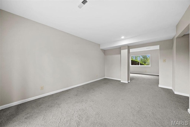 2104 Gascony Dr Unit 2104, Lake St Louis, MO 63367 - carpeted empty room featuring baseboards and recessed lighting