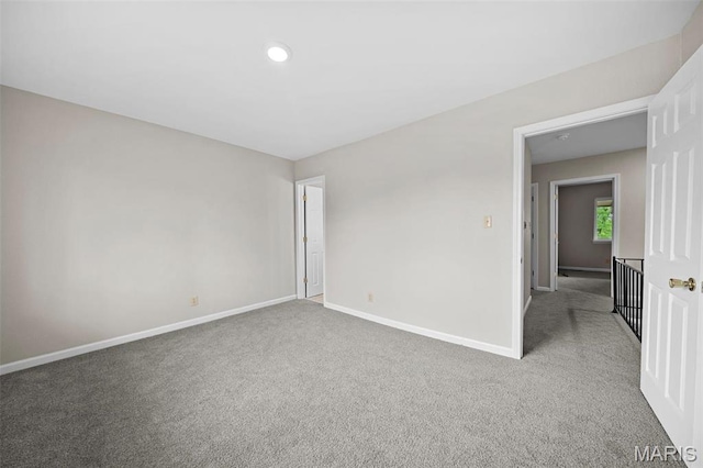 2104 Gascony Dr Unit 2104, Lake St Louis, MO 63367 - carpeted spare room featuring baseboards and recessed lighting