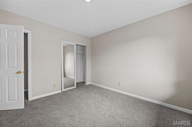 2104 Gascony Dr Unit 2104, Lake St Louis, MO 63367 - unfurnished bedroom with carpet, baseboards, and a closet