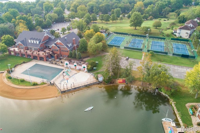 2104 Gascony Dr Unit 2104, Lake St Louis, MO 63367 - aerial view of a nearby body of water