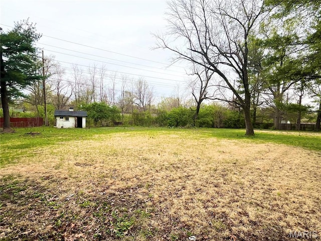 1237 Coal Bank Ct, Saint Louis, MO 63138 - view of green lawn featuring an outdoor structure