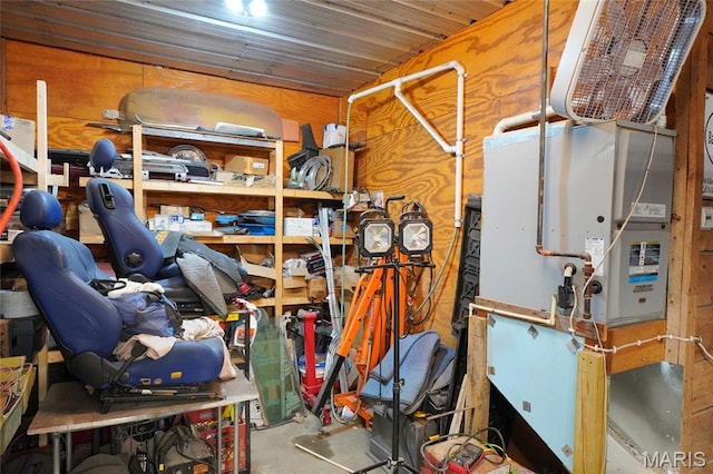 view of storage