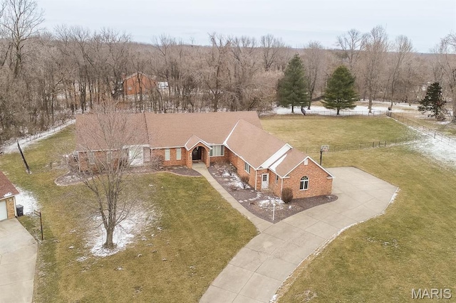 9 Shellie Ct, Fairview Heights, IL 62208 - aerial view of property and surrounding area