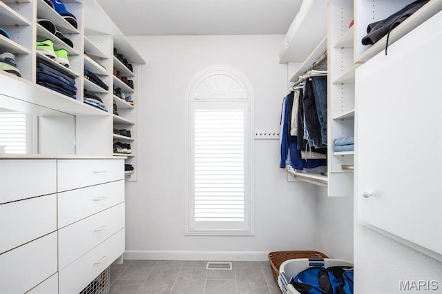 9 Shellie Ct, Fairview Heights, IL 62208 - walk in closet featuring tile patterned floors