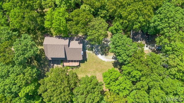 3743 Rock Creek Valley Rd, High Ridge, MO 63049 - aerial view of property and surrounding area