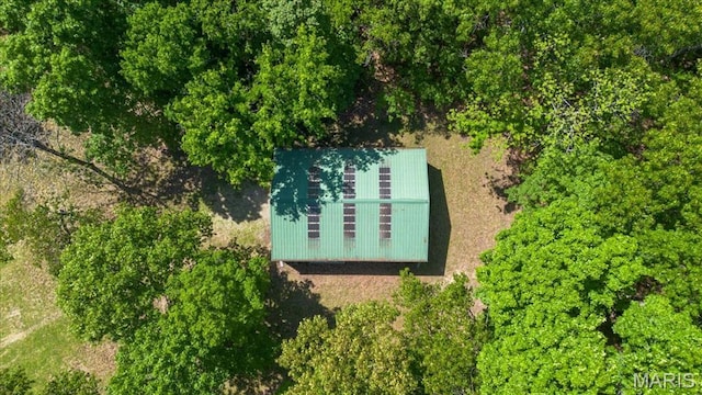 3743 Rock Creek Valley Rd, High Ridge, MO 63049 - aerial view of property and surrounding area