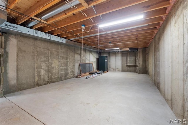 3743 Rock Creek Valley Rd, High Ridge, MO 63049 - view of unfinished basement