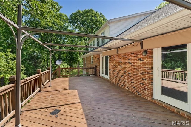 3743 Rock Creek Valley Rd, High Ridge, MO 63049 - view of deck
