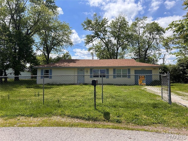 1923 Ridgeway Dr, Arnold, MO 63010 - single story home featuring an attached garage and driveway