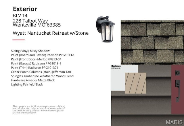 228 Talbot Way, Wentzville, MO 63385 - view of miscellaneous document