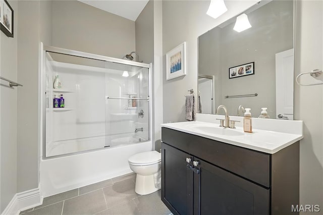 3015 Indiana Ave, Saint Louis, MO 63118 - full bath with vanity, toilet, tub / shower combination, and tile patterned floors