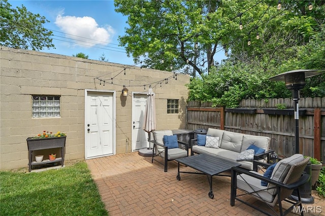 3015 Indiana Ave, Saint Louis, MO 63118 - view of patio / terrace featuring an outdoor hangout area