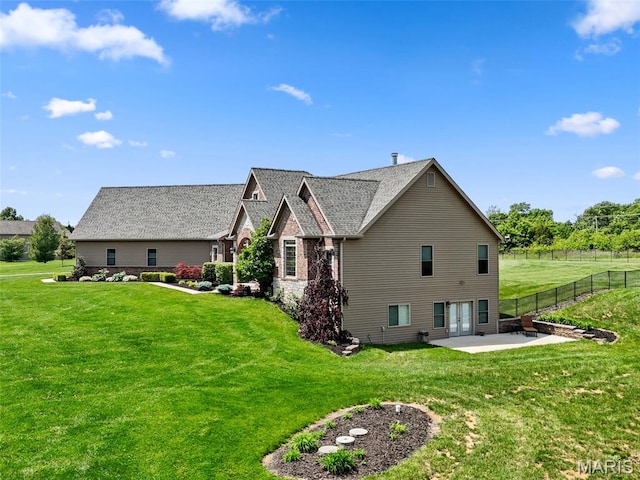 111 Foristell Ridge Ct, Foristell, MO 63348 - back of property with a patio