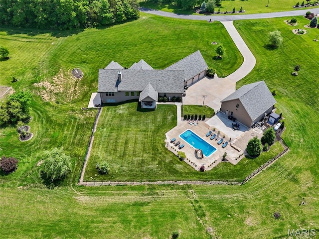 111 Foristell Ridge Ct, Foristell, MO 63348 - view of subject property featuring a pool area