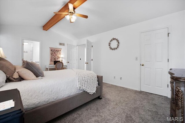 300 Wildberry Ln, Saint Charles, MO 63304 - carpeted bedroom with a ceiling fan