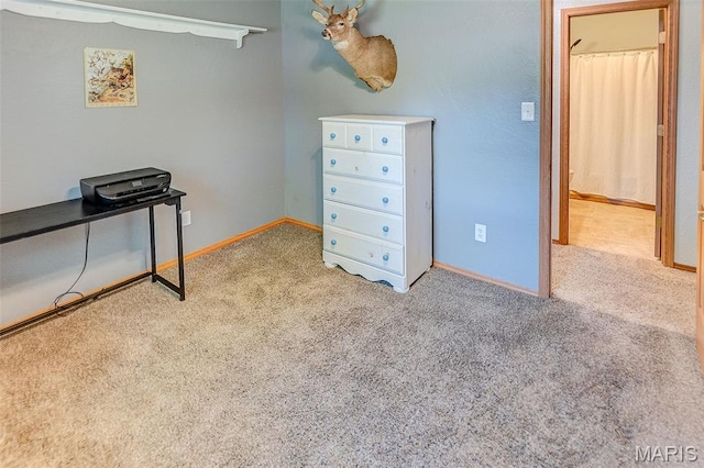 511 E Wilson St, Beckemeyer, IL 62219 - carpeted bedroom with baseboards