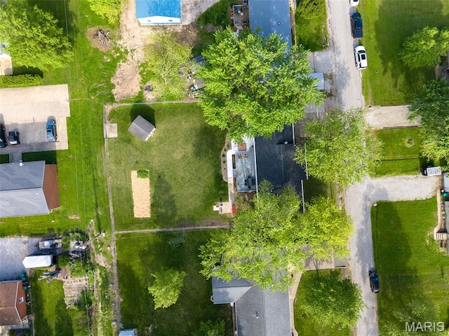 511 E Wilson St, Beckemeyer, IL 62219 - drone / aerial view