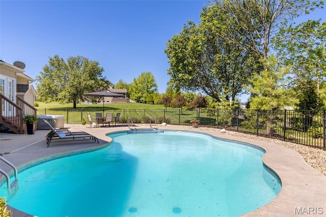 5316 Enchanted Ct, Weldon Spring, MO 63304 - view of swimming pool featuring a patio area