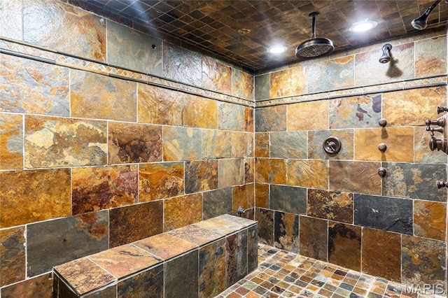 5316 Enchanted Ct, Weldon Spring, MO 63304 - full bath featuring a tile shower