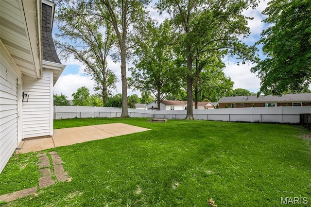 2736 Ashrock Dr, Saint Louis, MO 63129 - view of yard featuring a patio area