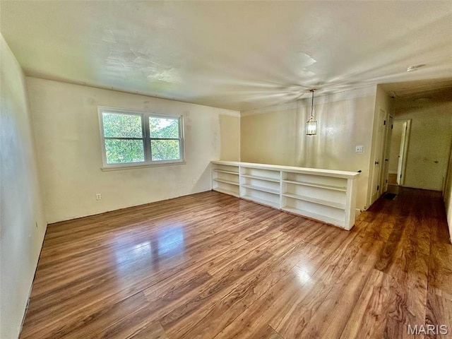 860 Chouteau Ave, Godfrey, IL 62035 - empty room with wood finished floors