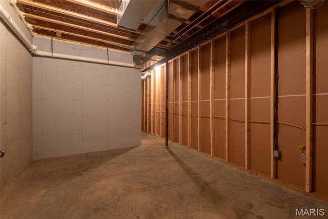 1419 Crimson King Way, Troy, IL 62294 - view of unfinished below grade area