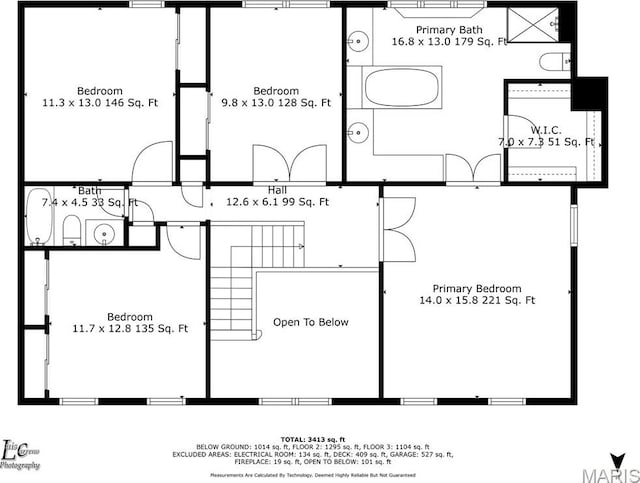 712 Carman Oaks Ct, Manchester, MO 63021 - floor plan / room layout