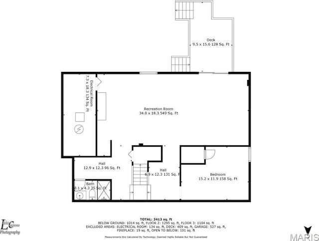 712 Carman Oaks Ct, Manchester, MO 63021 - floor plan / room layout