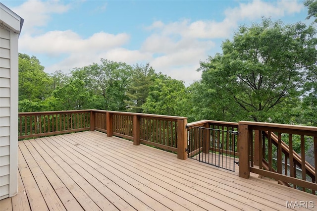 712 Carman Oaks Ct, Manchester, MO 63021 - view of wooden terrace