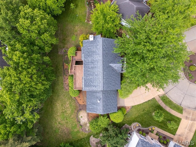 712 Carman Oaks Ct, Manchester, MO 63021 - view from above of property