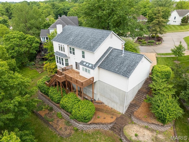 712 Carman Oaks Ct, Manchester, MO 63021 - aerial view of property and surrounding area