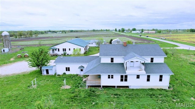 29595 State Highway 3, La Plata, MO 63549 - aerial view of sparsely populated area