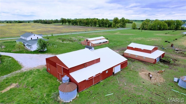 29595 State Highway 3, La Plata, MO 63549 - overview of rural landscape