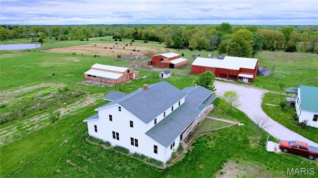 29595 State Highway 3, La Plata, MO 63549 - aerial view of sparsely populated area