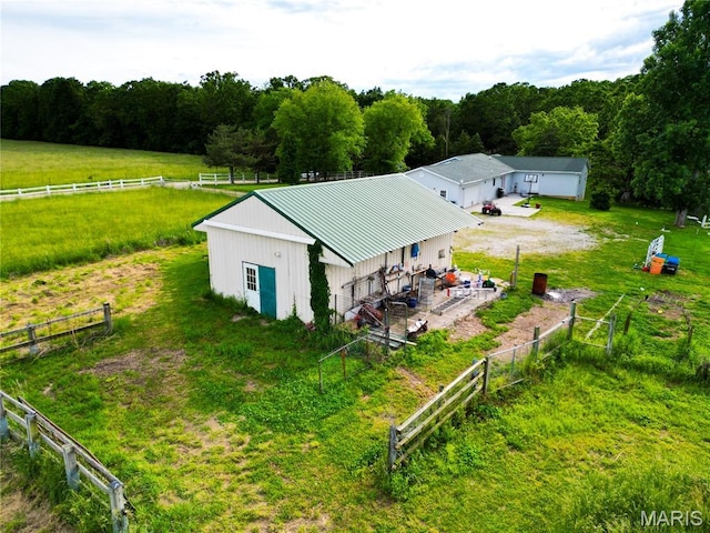 23784 Maries Road 410th Rd, Belle, MO 65013 - aerial view of property and surrounding area featuring a forest