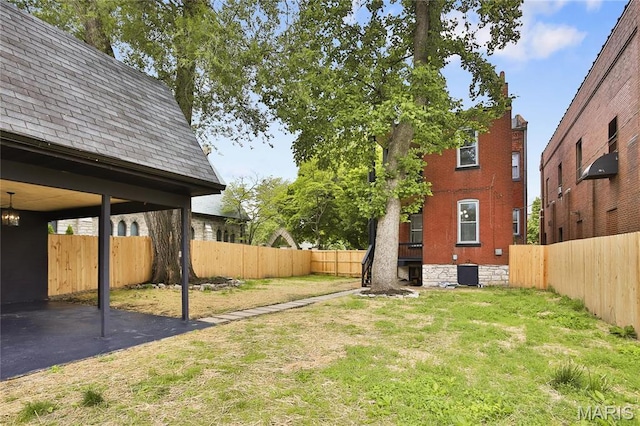 6504 Michigan Ave, Saint Louis, MO 63111 - view of yard with central air condition unit