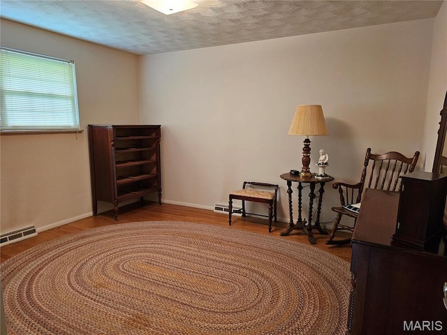 1117 Meadow Ln, Sparta, IL 62286 - living area with wood finished floors and baseboards