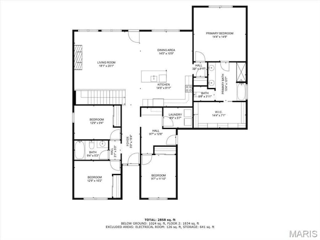 floor plan / room layout