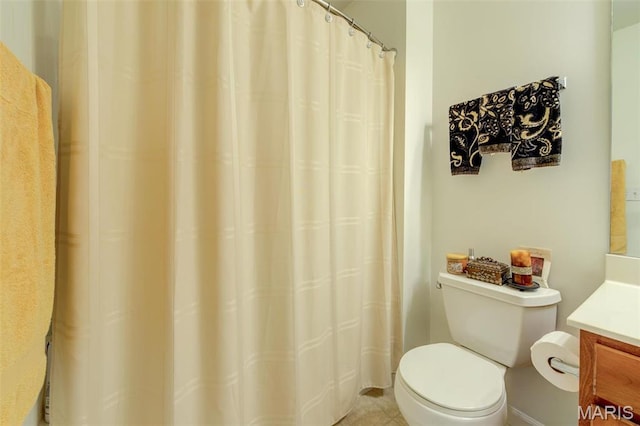 41 Deer Creek Dr, Ofallon, MO 63366 - bathroom with vanity and toilet