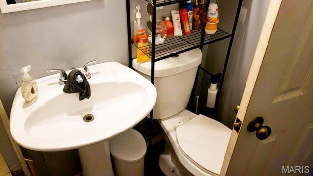 1732 Ferguson Ave, Granite City, IL 62040 - bathroom with toilet and a sink