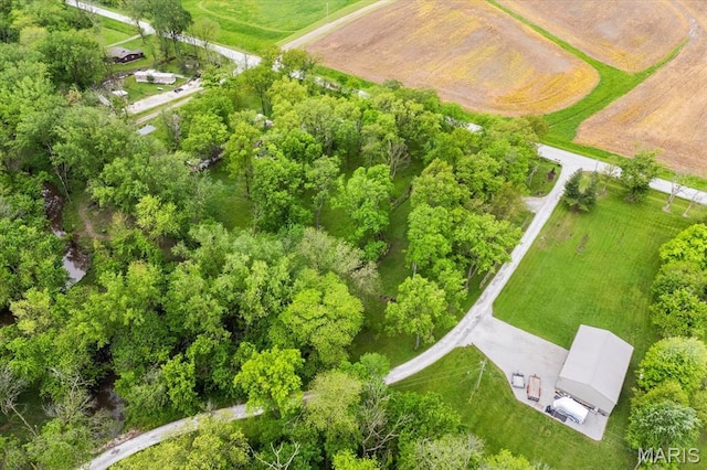 22000 E Rd, Carlyle, IL 62231 - aerial view of sparsely populated area