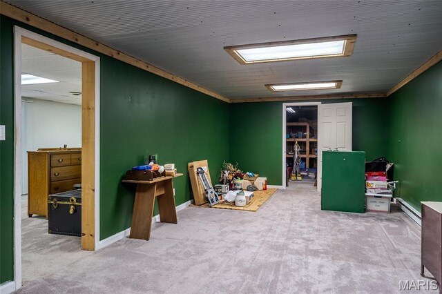24 Clonts Rd, Sullivan, MO 63080 - playroom with carpet floors and a baseboard radiator