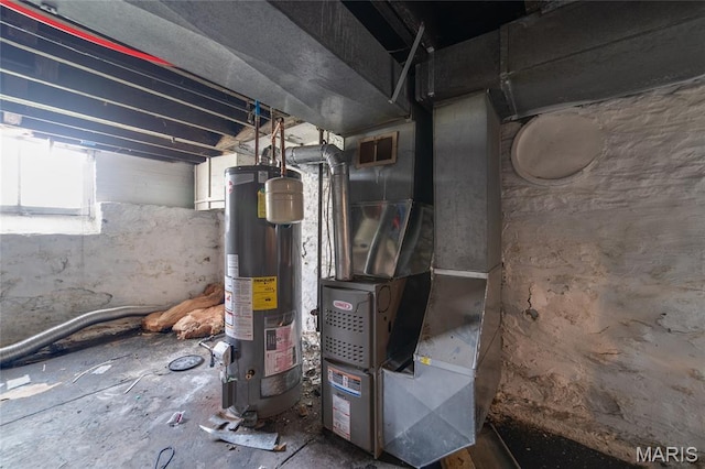 4210 E Carter Ave, Saint Louis, MO 63115 - utilities with gas water heater and heating unit